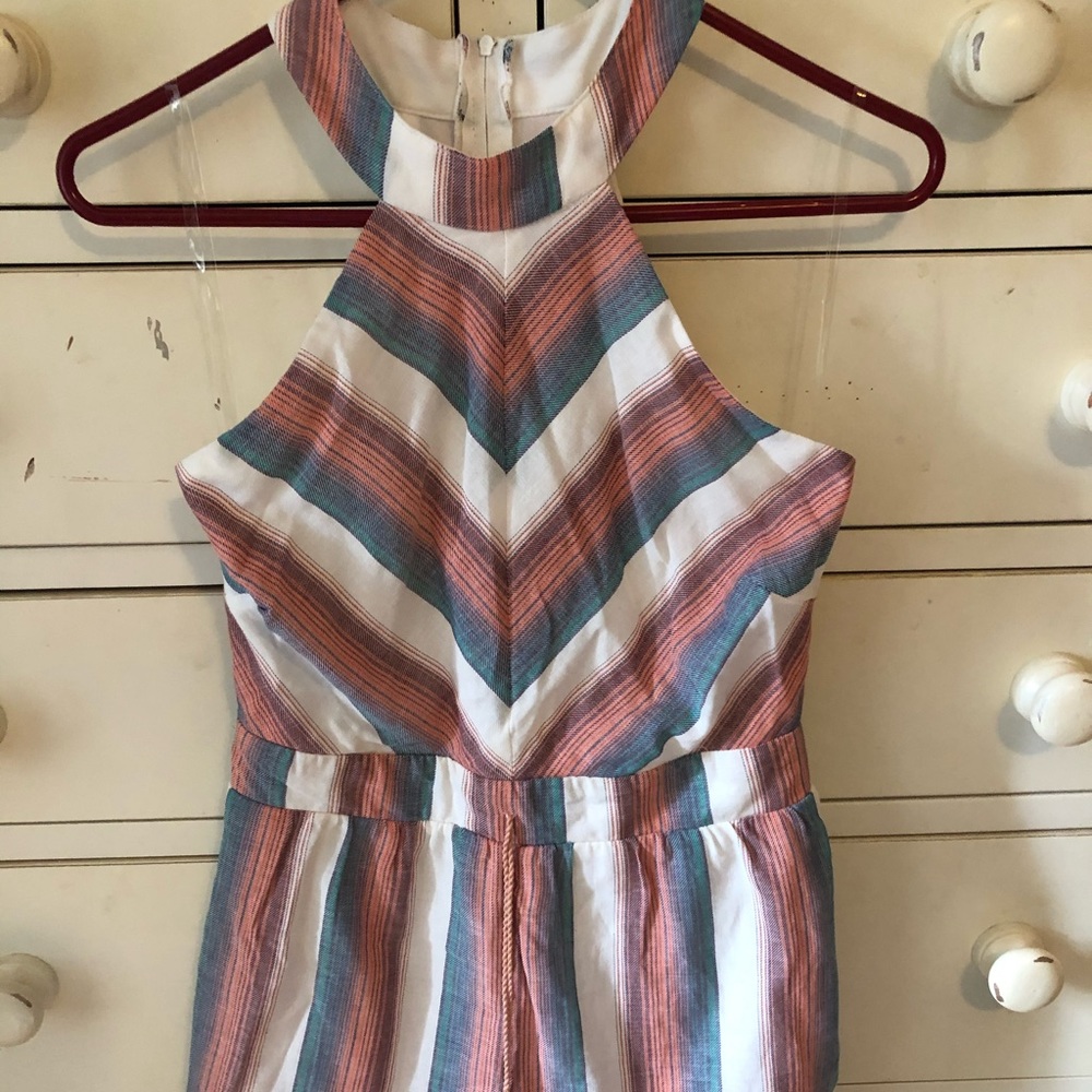 Stripped Romper